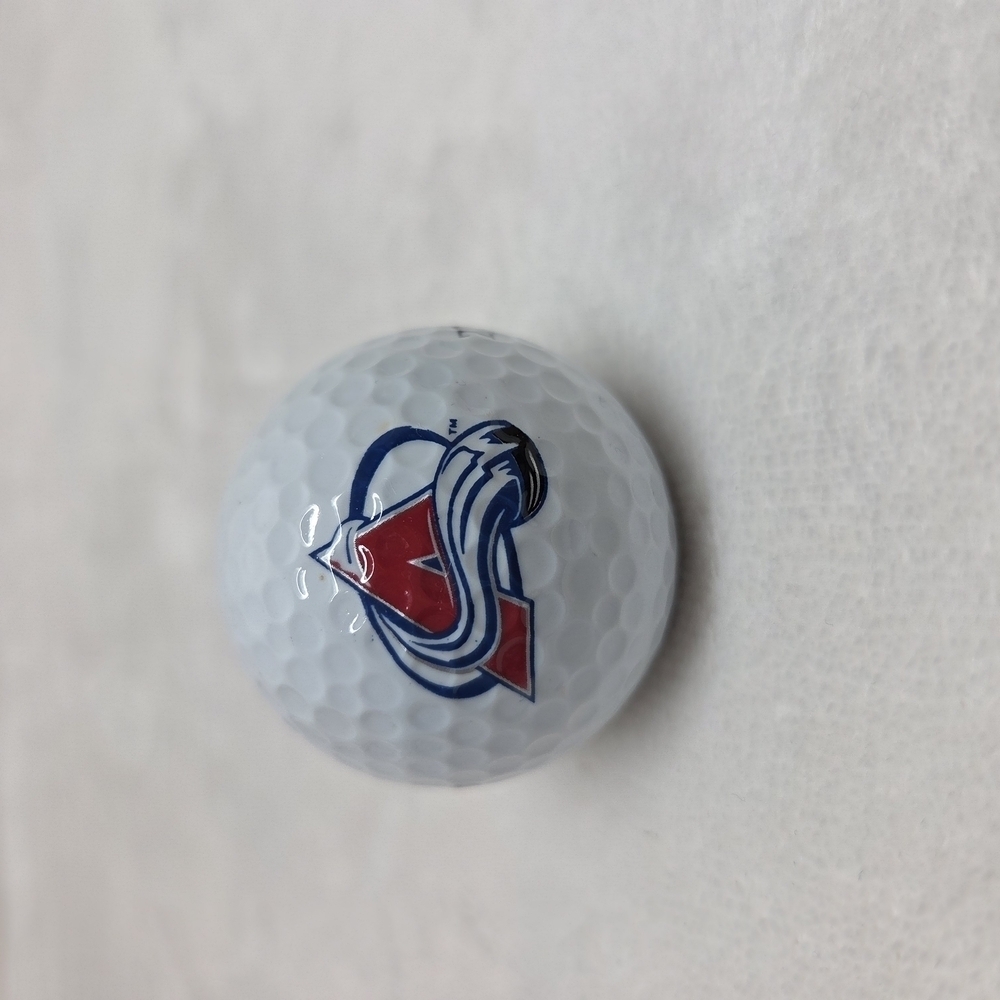 Colorado Avalanche Hockey Team Golf Ball